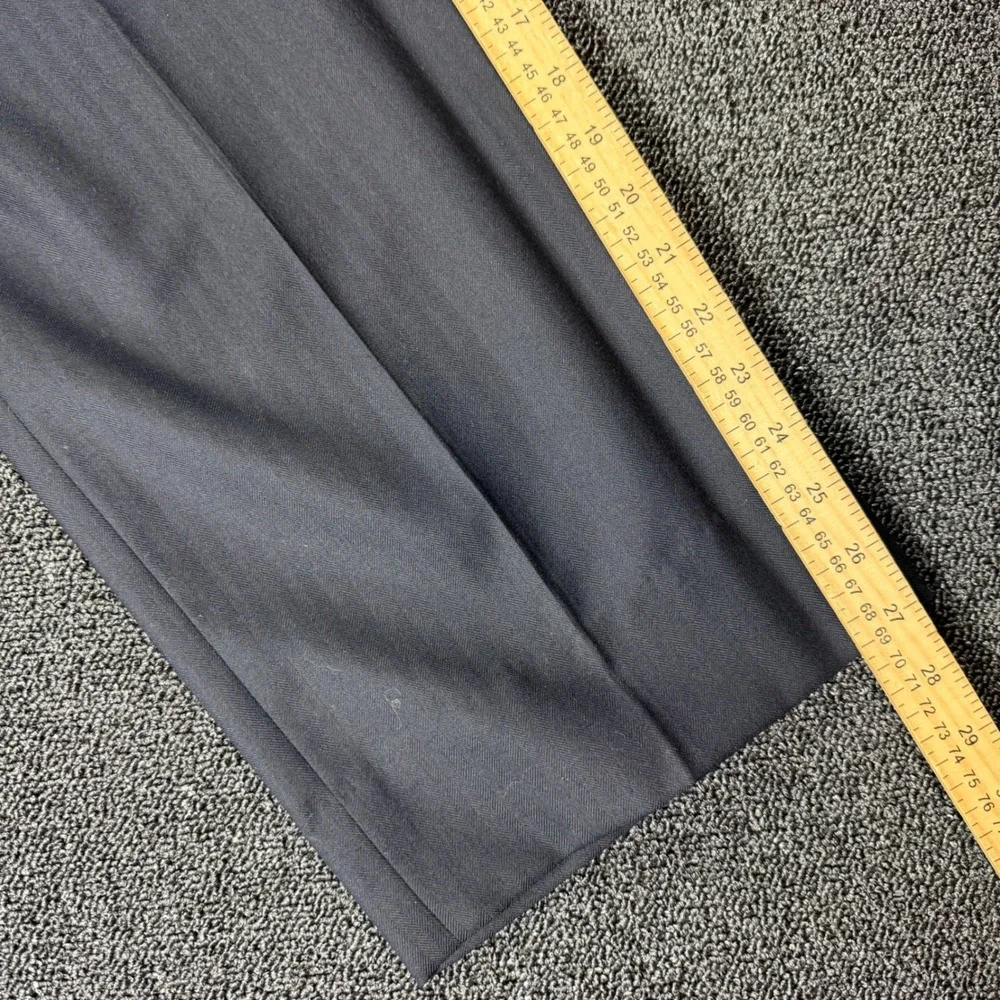 Brooks Brothers 1818 Madison 2‎ Piece Suit 44R W39x27 Gray Saxon Wool Hemmed